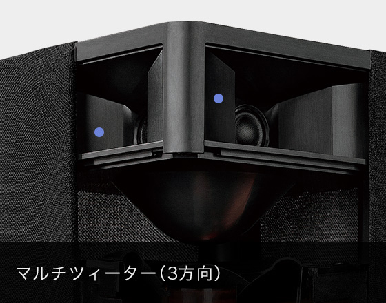 ネットワークオーディオプレーヤー SC-C500 スピーカー パーツイメージ02