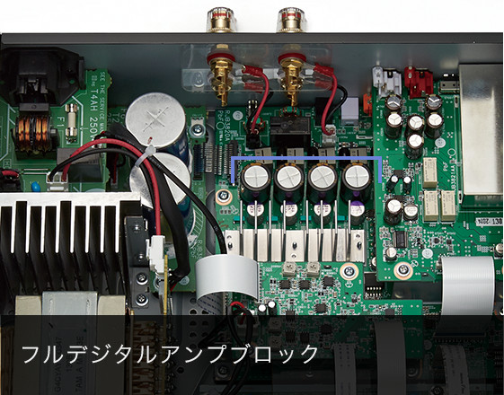 ステレオインテグレーテッドアンプ SU-C700 パーツイメージ02 フルデジタルアンプブロック