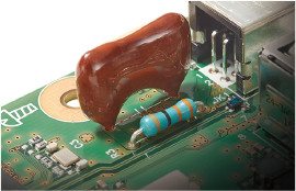 USB-B側のパワーコンディショナー