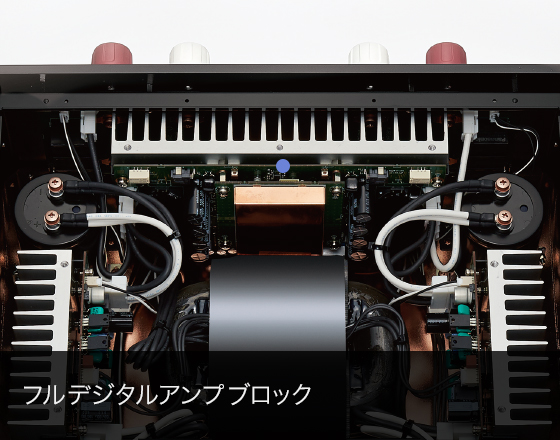 ステレオパワーアンプ SE-R1 パーツイメージ03 フルデジタルアンプブロック