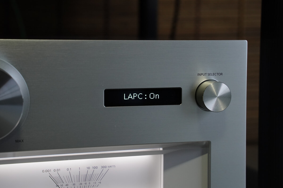 LAPCのONモードのディスプレイ