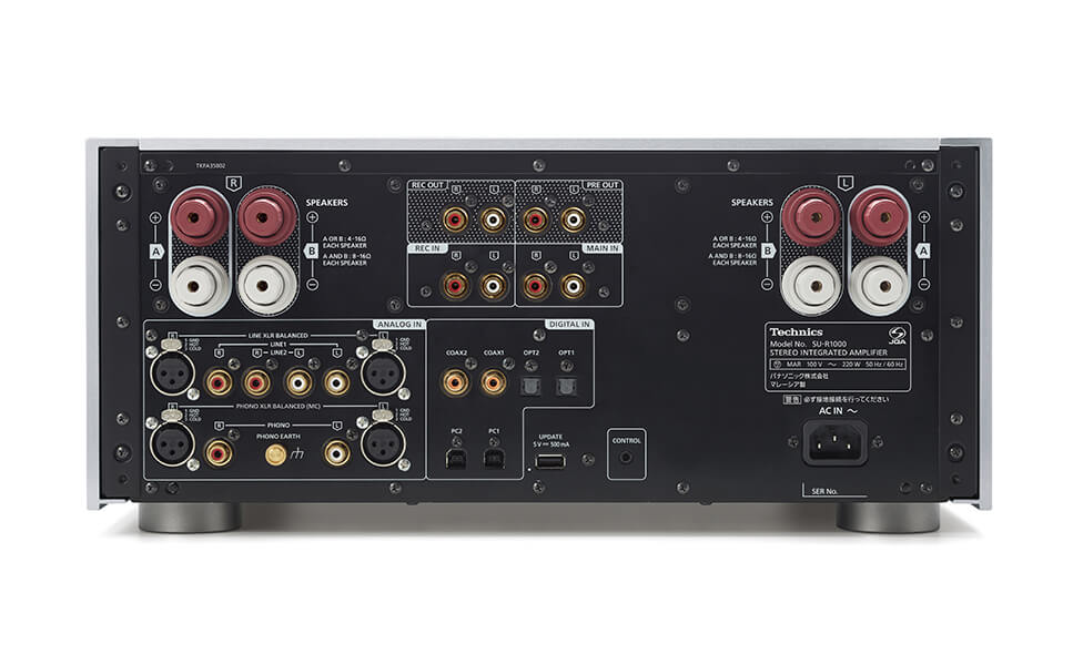 SU-R1000の背面