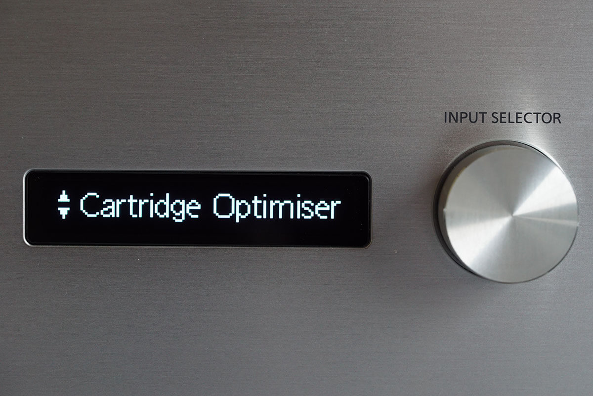 Cartridge Optimiserモードのディスプレイ