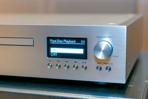 SL-G700「Pure Disc Playback」モード