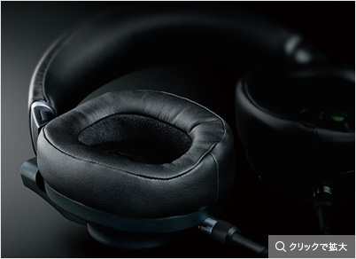 ステレオヘッドホン EAH-T700の低反発クッションのイヤーパッド