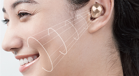 独自の通話音声処理技術「JustMyVoice™」テクノロジー搭載 自分の声だけをクリアに相手に届ける